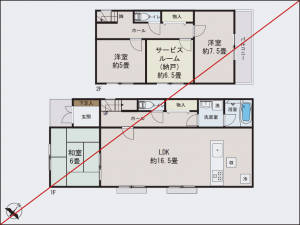 旧デザイン間取図